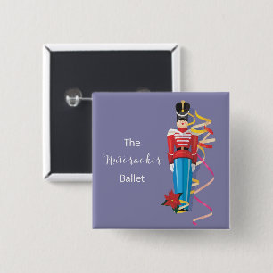 Nutcracker Dance Ballet Performance Congratulation Button