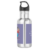 Nutcracker Dance Ballet Performance Congratulation Edelstahlflasche (Rückseite)