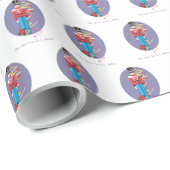 Nutcracker Dance Ballet Performance Congratulation Geschenkpapier (Rolleneckpunkt)