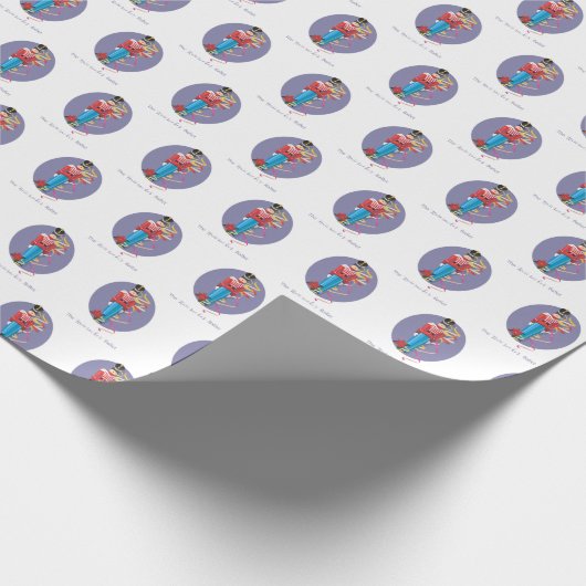 Nutcracker Dance Ballet Performance Congratulation Geschenkpapier (Ecke)