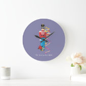 Nutcracker Dance Ballet Performance Congratulation Große Wanduhr (Zuhause)