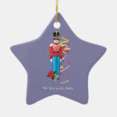 Nutcracker Dance Ballet Performance Congratulation Keramik Ornament (Vorne)