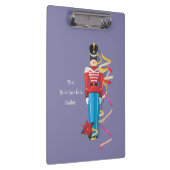Nutcracker Dance Ballet Performance Congratulation Klemmbrett (Rechts)