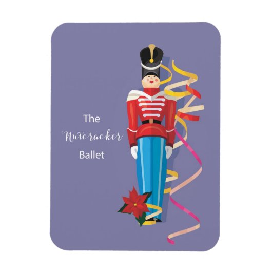 Nutcracker Dance Ballet Performance Congratulation Magnet (Vertikal)