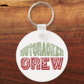 Nutcracker Dance Crew Design für Weihnachten Schlüsselanhänger (Vorderseite)