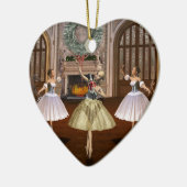 Nutcracker Dancing Ballerinas Holiday Ornament (Links)