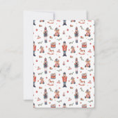 Nutcracker Danke Karte (Rückseite)