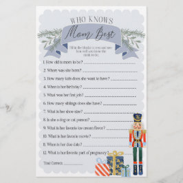 Nutcracker, der das beste Baby-Duschspiel kennt