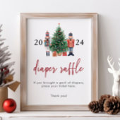 Nutcracker Diaper Raffelzeichen Poster