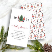 Nutcracker Display Showumrandkarte Begleitkarte