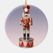 Nutcracker Dog Soldier Keramik Ornament (Hinten)