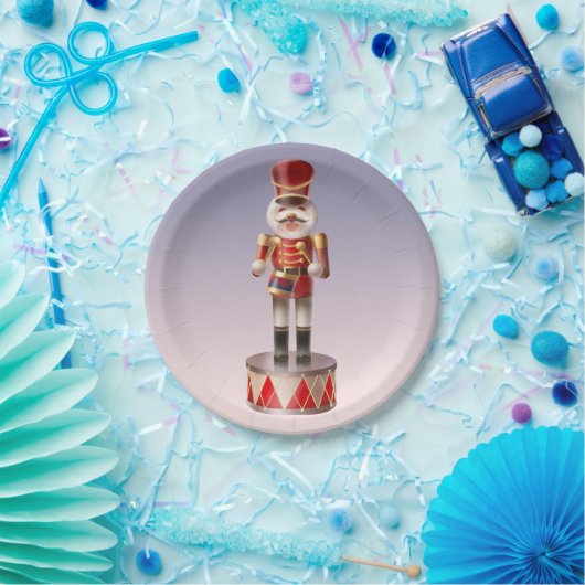 Nutcracker Dog Soldier Pappteller (Party)