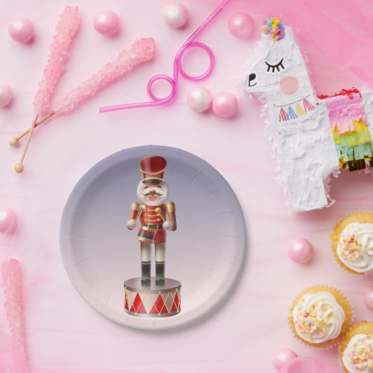 Nutcracker Dog Soldier Pappteller (Party)