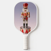 Nutcracker Dog Soldier Pickleball Schläger (Vorderseite)