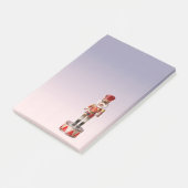 Nutcracker Dog Soldier Post-it Klebezettel (angewinkelt)