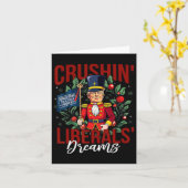 Nutcracker Donald Trump Der 47. Präsident Funny H Karte (Gelbe Blume)