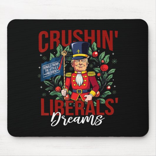Nutcracker Donald Trump Der 47. Präsident Funny H Mousepad (Vorne)