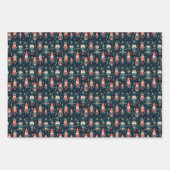 Nutcracker Dreams Wrapping Paper Geschenkpapier Set (Vorderseite 3)