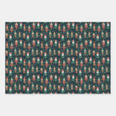 Nutcracker Dreams Wrapping Paper Geschenkpapier Set (Vorderseite)