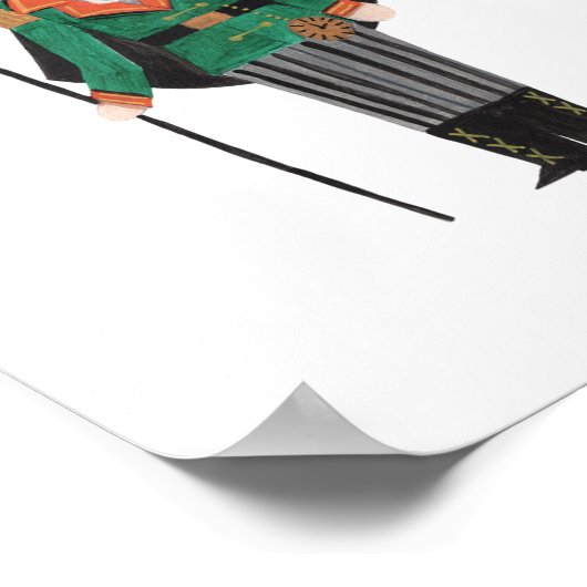 Nutcracker | Drossel | Poster | Art Print (Ecke)