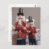 Nutcracker Drummer Postkarte (Vorne/Hinten)