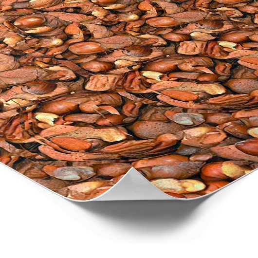 Nutcracker Eichhörnchen - Versteckter 3D-Druck Poster (Ecke)