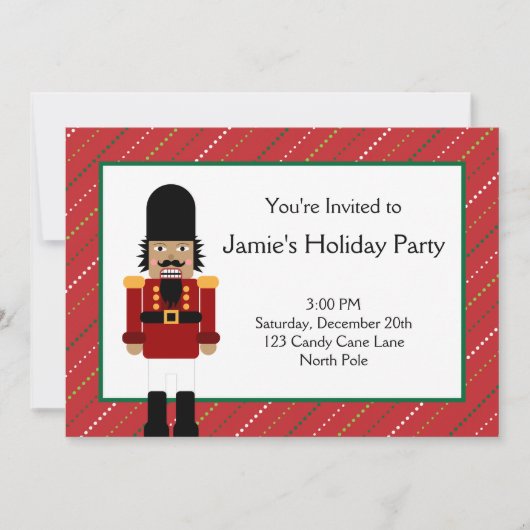 Nutcracker - Einladung (Vorderseite)