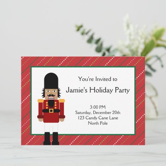 Nutcracker - Einladung (Stehend Vorderseite)