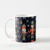 Nutcracker Elegance Festive Pattern Collection" Kaffeetasse (Links)