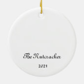 Nutcracker Engel/Chinese Keepake Ornament (Hinten)