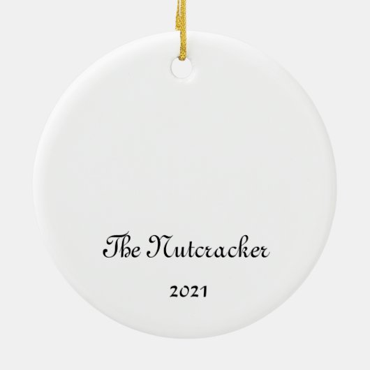 Nutcracker Engel/Chinese Keepake Ornament (Hinten)