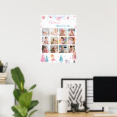 Nutcracker Fairy Birthday Foto Milestone Poster (Heimbüro)
