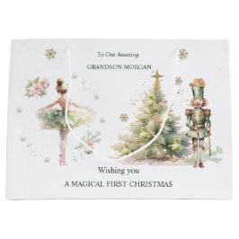 Nutcracker Fairy Story Weihnachtsgeschenktasche Große Geschenktüte