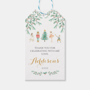Nutcracker Favor Tag, Sugar Plum Fairy Favor Tag Geschenkanhänger