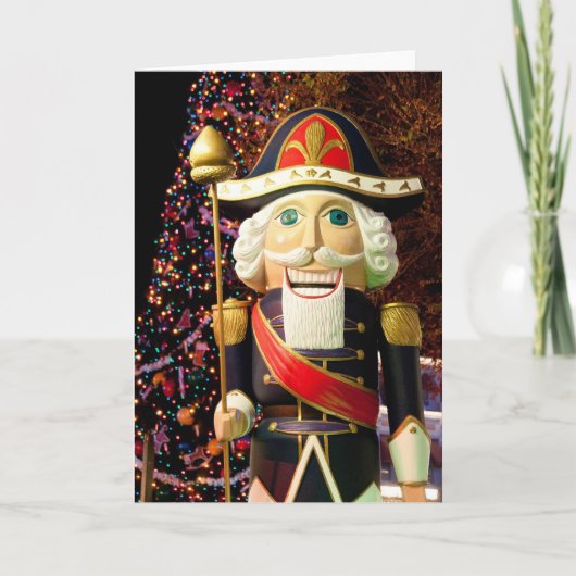 Nutcracker Feiertagskarte (Vorderseite)