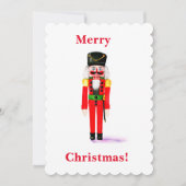 Nutcracker Feiertagskarte (Vorderseite)