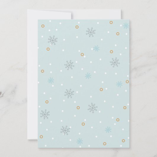 Nutcracker-Feiertagsparty Einladung (Rückseite)