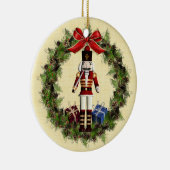 Nutcracker Feliz Navidad Spanisches Ornament (Rechts)