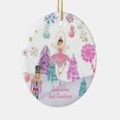 Nutcracker First Christmas Keramik Ornament (Rechts)