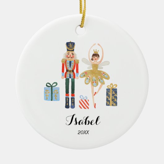 Nutcracker First Christmas Soldier Ornament (Vorne)