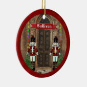 Nutcracker First Christmas Zuhause Custom Ornament (Rechts)