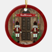 Nutcracker First Christmas Zuhause Custom Ornament (Vorne)