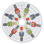 Nutcracker Fleece Weihnachtsbaumdecke (Vorderseite)