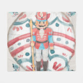Nutcracker Fleecedecke (Vorderseite (Horizontal))