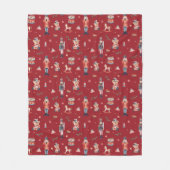 Nutcracker Fleecedecke (Vorderseite)