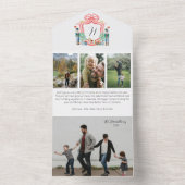 Nutcracker-Foto-Dreifach All in One Card Einladung (Innen Boden)