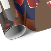 Nutcracker Frenzy Weihnachtswrapping Paper Geschenkpapier (Rolleneckpunkt)