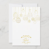 Nutcracker Friendsmas Weihnachtszeit-Party Einladu Einladung (Rückseite)