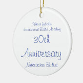 Nutcracker Fritz, Blume, Marzipan Keramik Ornament (Links)