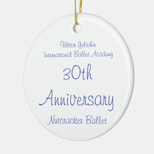 Nutcracker Fritz, Blume, Marzipan Keramik Ornament (Links)